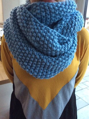 Snoods and cowls and scarves