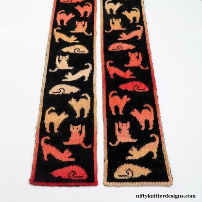 Cat Yoga Scarf