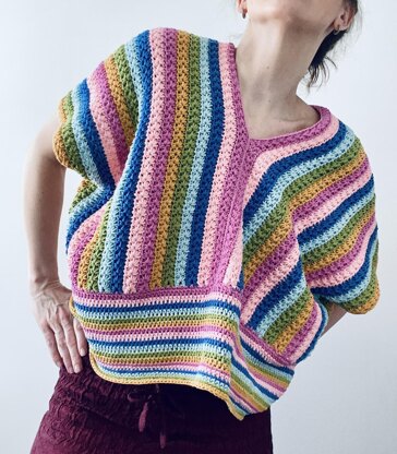 Summer Rainbow Top