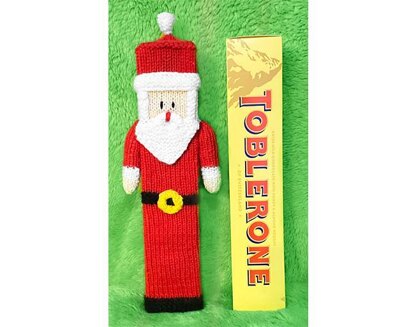 Father Christmas Santa inspired Toblerone Cover