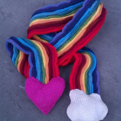 Love and Rainbows Scarves