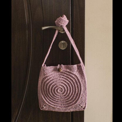 Raphia "Shell" bag