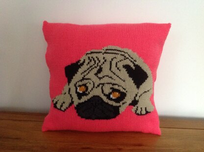 Percy Pug in the Pink