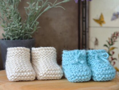 Super Chunky Baby Booties