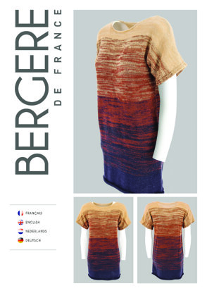 Top and sleeveless shirts patterns - Bergère de France