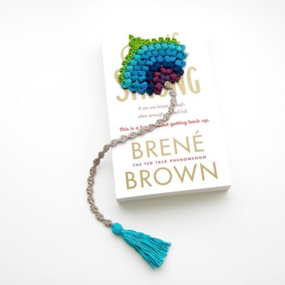 Bookmark Peacock Feather Fan