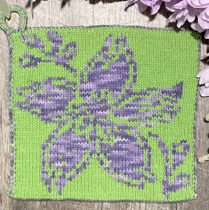 Larkspur Potholder