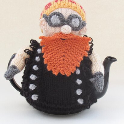 Biker Tea Cosy Knitting Pattern