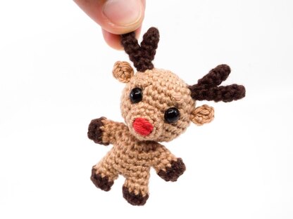 Mini Noso Reindeer Crochet Pattern