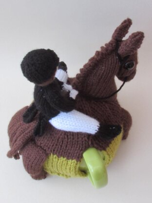 Dressage Horse and Rider Tea Cosy