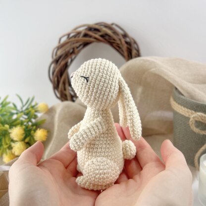 Bunny crochet pattern Rabbit amigurumi pattern toy