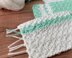 Easy Grit Stitch Mug Rug