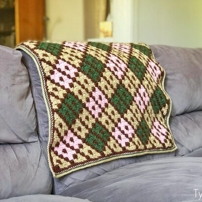 Argyle Lap Throw