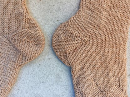 4 Point star heel Socks