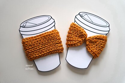 Faux Knit Coffee Sleeve