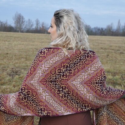 Tausendschön Shawl - knitting pattern