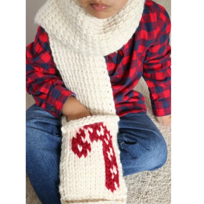 Tuni Candy Cane Scarf and Cowl