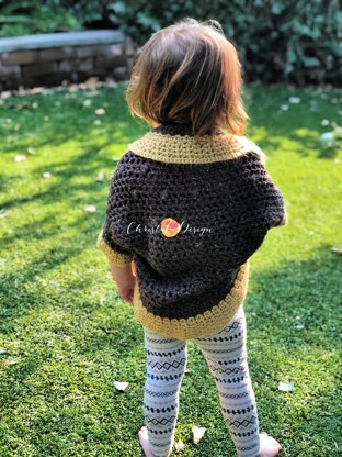 Bobble Cocoon Shrug