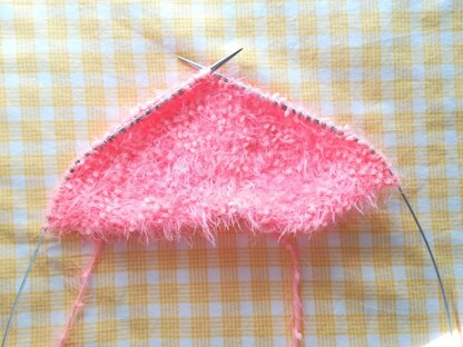 Knitting Pattern  pink flamingo