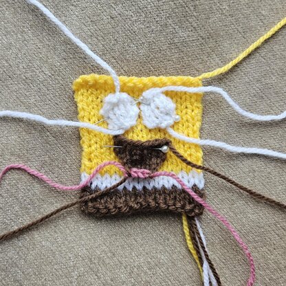 Knitted SpongeBob
