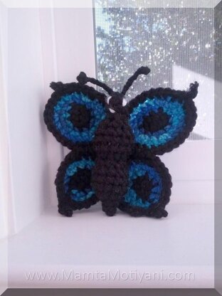 Crochet Swallowtail Butterfly Pattern Amigurumi Toy