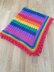 Bright and Bold Rainbow Blanket