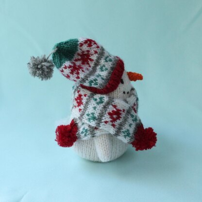 Fair Isle Snowman