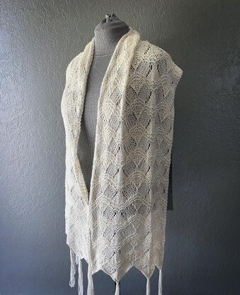 Linked in Lace Wrap