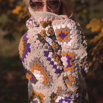 Granny square sweater