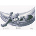 Vervaco Baby in Hammock Cross Stitch Kit - 27cm x 19cm