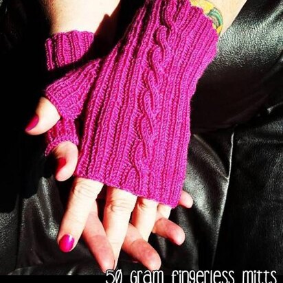 50 Gram Fingerless Mitts