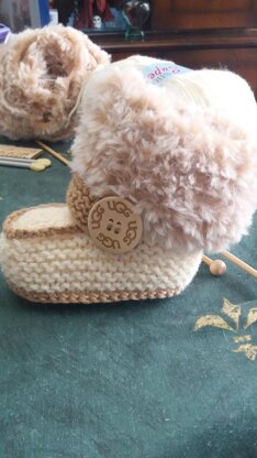 Ugg style booties