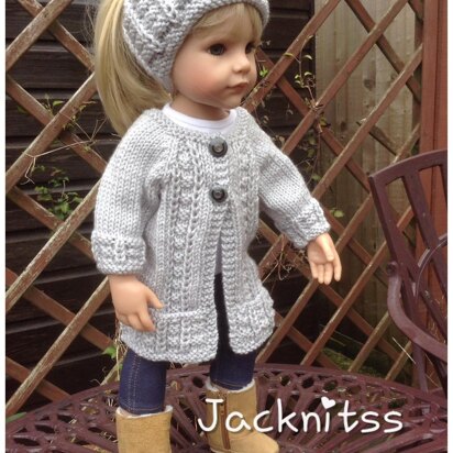 59 Coatigan Set - knitting pattern