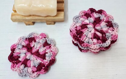 Reusable Flower Face Scrubbies