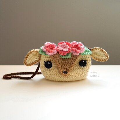 Floral Deer Bag