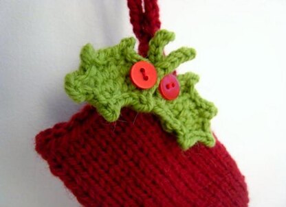 Mini Christmas Stocking.