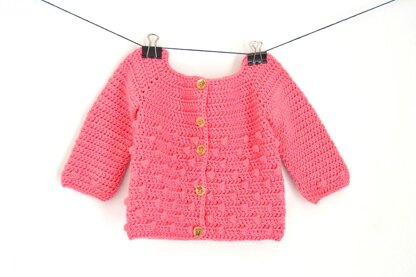 Bubbly Baby Cardigan