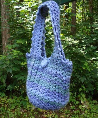 Shell Stitch Tote Bag - PA-225 Crochet pattern by Nancy Brown | LoveCrafts