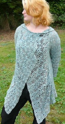 Elsa - Crochet Waterfall Cardi