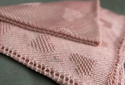Warm Hearts Baby Blanket