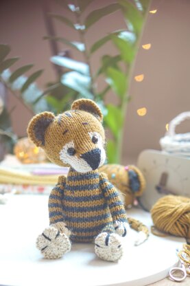 Knitting Baby Tiger Pattern