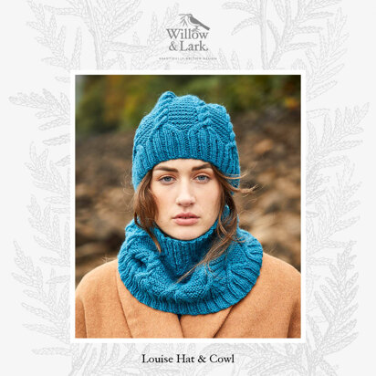 Willow & Lark Louise Hat & Cowl PDF