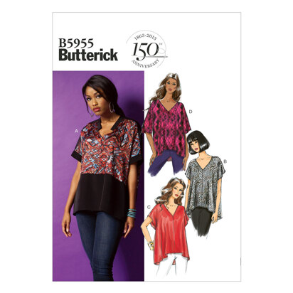 Butterick Damentop B5955 - Schnittmuster