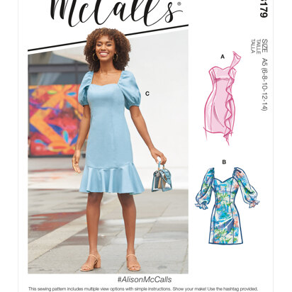 McCall's Misses' Dresses M8179 - Sewing Pattern