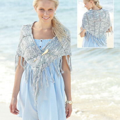 Windward Shawl in Sirdar Beachcomber DK - 7497 - Downloadable PDF