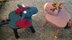 Unicorn and Dragon Crochet Chair Cover patterns amigurumi