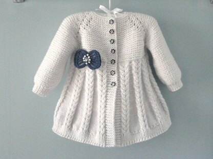 Knitting PATTERN Baby Jacket and Baby Hat