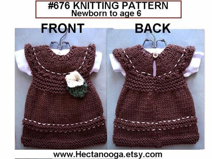 676 KNITTED dress, baby, toddler, child