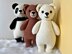 Bear Crochet Bundle: Teddy, Panda, Polar Bear Amigurumi (PDF Pattern)