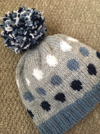 Dot a lot beanie #2